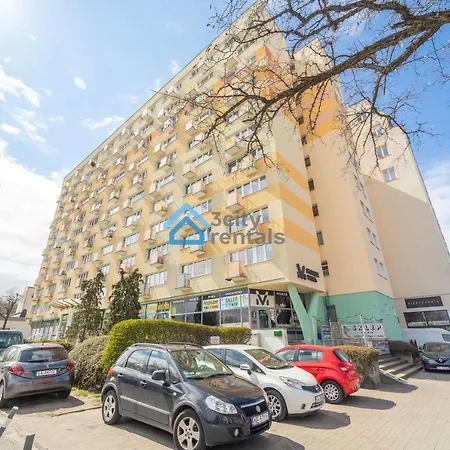 Apartment Bright And Blue 3city With Balcony In By Renters